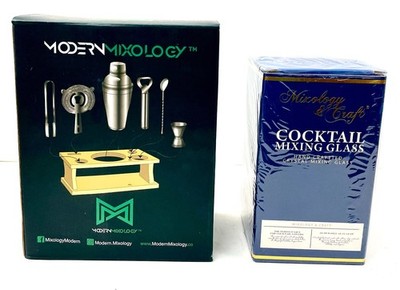 Mixed Drink Set Cocktail Mixing Glass and Shaker Set Gift Set Combination Bundle