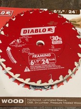 DIABLO 6-1/2in. x 24-Teeth Framing Circular Saw Blade for Wood D0624