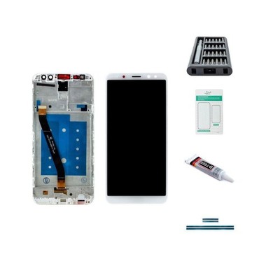 Huawei Mate 10 lite Display (mit Rahmen) weiß - Premium-Set