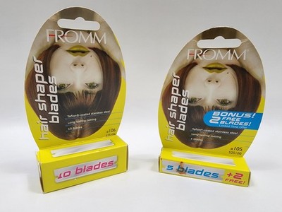 Fromm Hair Shaper 10 Pack and 5 Pack Blades In Boxes