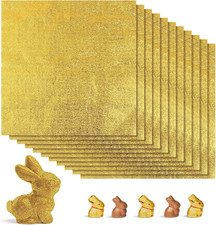 200PCS Chocolate Wrappers for Bar,  Gold Foil Wrappers for Bars Candy Homemade S