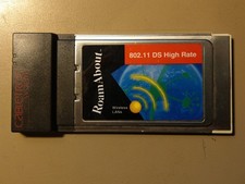 Cabletron RoamAbout Wireless LAN 802.11 DS High Rate CSIBD-AB PCMCIA PC Card