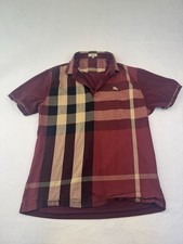 Burberry Mens Shirt Xxl fits Like Medium Designer Luxury Short Sleeve
