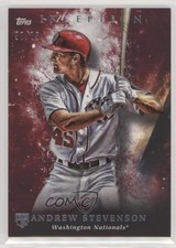 2018 Topps Inception Red 57/75 Andrew Stevenson #16 0w7