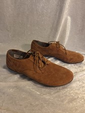 Box Merrell Mimix Bond Oak Brown Suede Lace Up Women's Shoes Size 7
