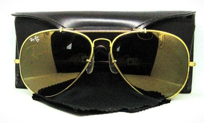 Ray-Ban USA B&L Diamond Hard Aviator Outdoorsman 62mm W1508