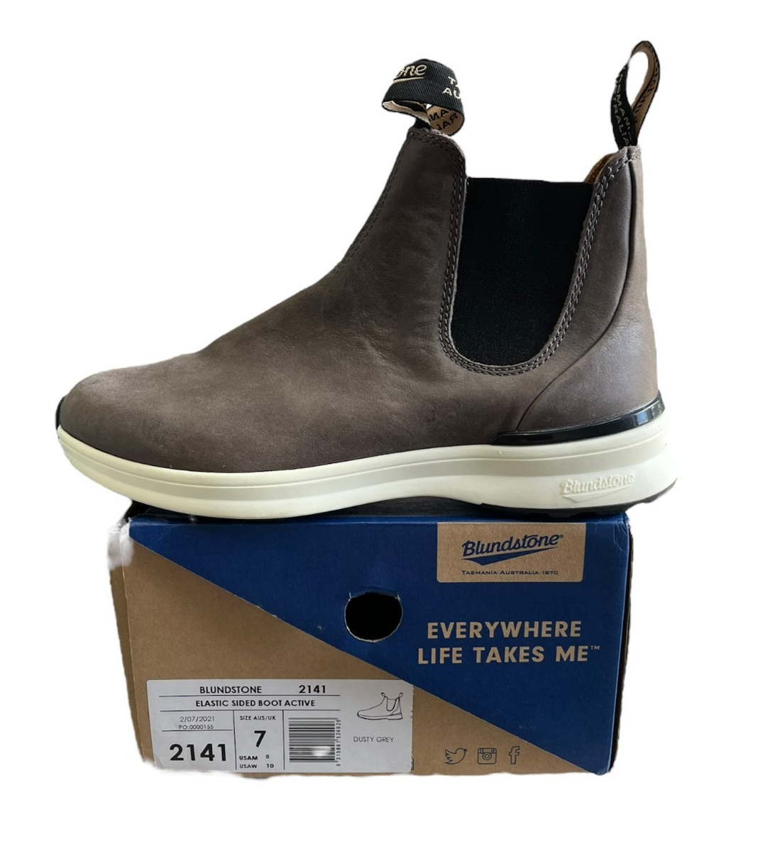 Blundstone Men's 2141 Dusty Grey Chelsea Sneaker Boots UK Sz 7, US