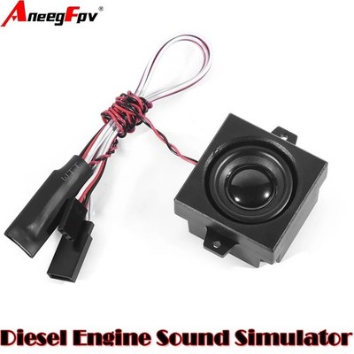 RC Auto Diesel Motor Sound Modul 5W Lautsprecher RC Traktor LKW Bagger