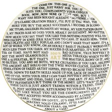 Grayson Perry - 100% Art - Plate Limited Edition - Holburne Art Museum