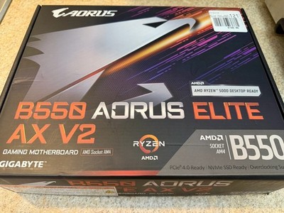 GIGABYTE B550 AORUS ELITE AX V2 AM4 AMD ATX Motherboard