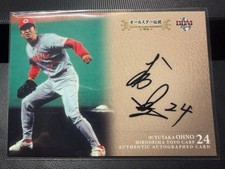 BBM 2014 Yutaka Ohno Autographed Card 088/120 Hiroshima Toyo Carp