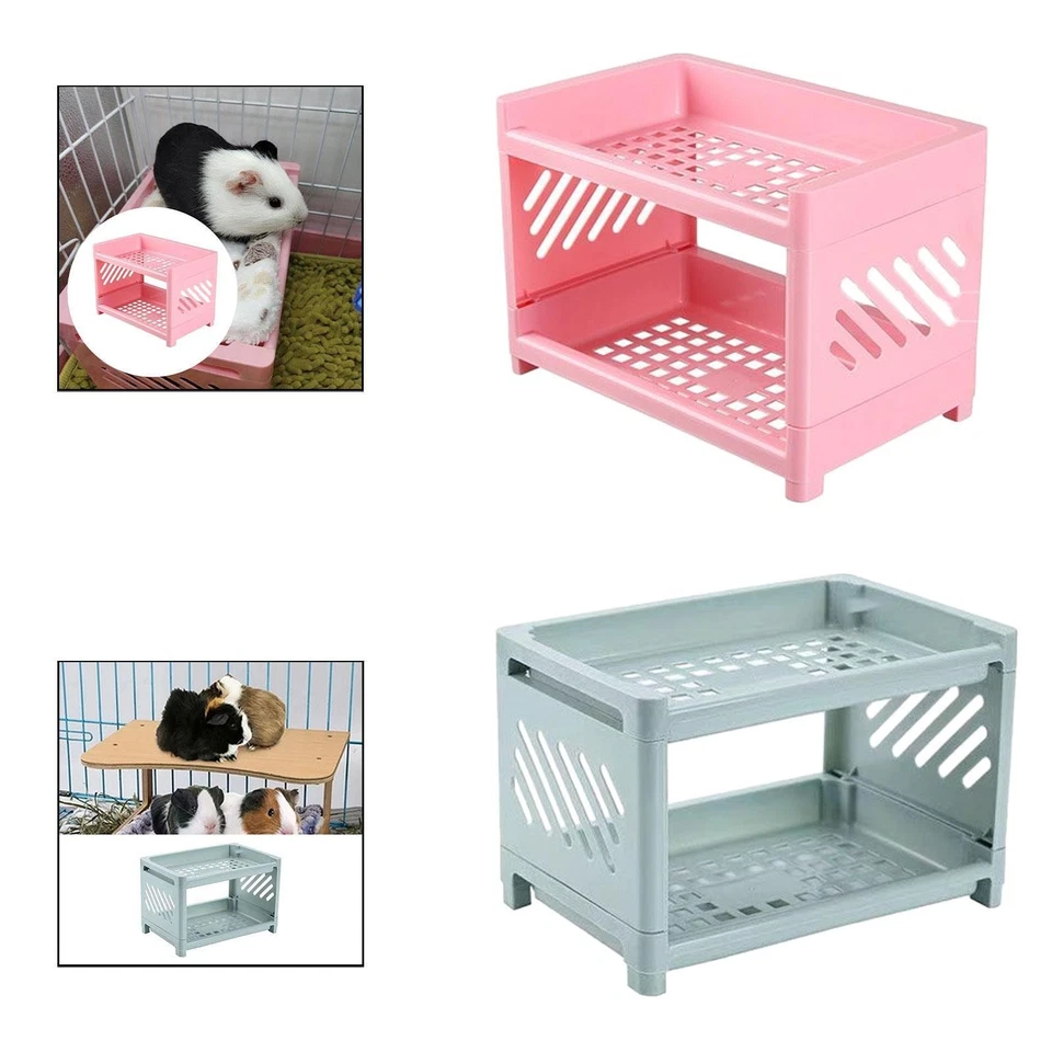 Guinée Pig Hideout Bed Play and Rest Cage Accessoires pour Chinchilla Ferret - Photo 1/1