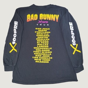 BAD BUNNY 限定 ロングTシャツ Sサイズ Bad Bunny Clothing | eBay
