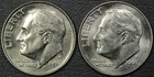 Lot of 2x 1996 W WEST POINT Roosevelt Dimes 10C **HIGHLY SOUGHT KEY DATE - UNC**