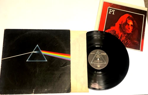Pink Floyd The Dark Side of the Moon Lp Gatef w 1 poster G+