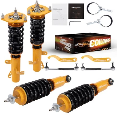 MAXPEEDINGRODS Coilovers Suspension Kit for Mini R55 Cooper D/S/SD One D 2007-14 Dampeners