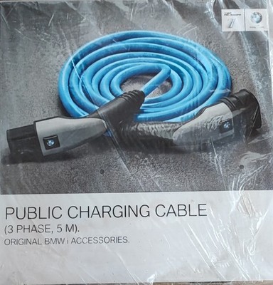 BMW i Original Ladekabel Typ 2 3-Phasig 5m Public Charging Cable Elektroauto