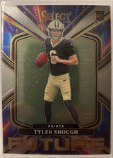 * 2025 Panini Select Future Tyler Shough RC Insert #17 Saints Football Card