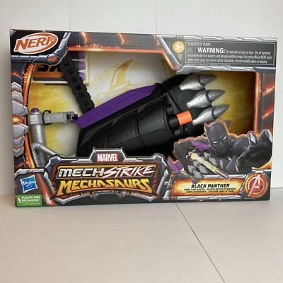 Marvel Mech Strike Black Panther Sabre Claw Toy Blaster