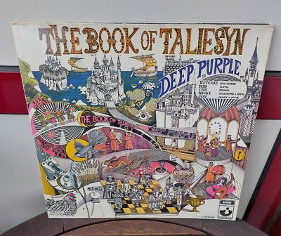 Deep Purple The Book Of Taliesyn Vinyl LP Schallplatte D 1974 Harvest Hard Rock