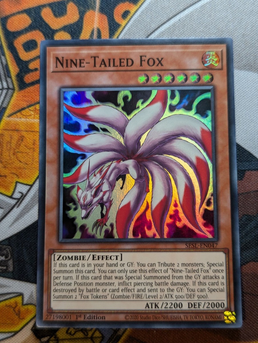yugioh nine tailed fox deck Yu-Gi-Oh! - Nine-Tailed Fox - (SESL-EN047)
