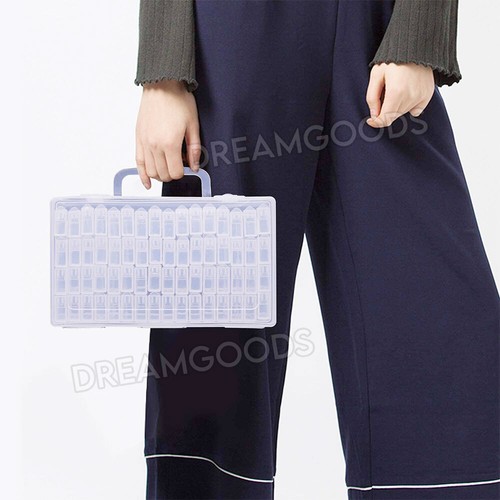New 64 Grid Diamond Painting Storage Box Art Nail Bead Accessories Case Kit AU - Picture 8 of 10