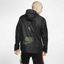 men's flash running jacket nike shield