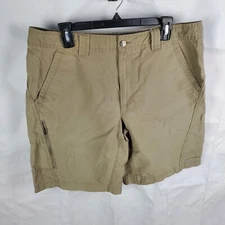 Columbia Shorts Men's 34 Brown GRT Cargo Hiking Outdoor Active XM4664 10"