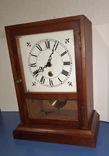 Fine German 8 Day Cottage Clock Regulator Working Urgos UW Pendulum Mechanical 