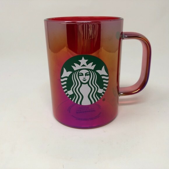 starbucks glass mug christmas