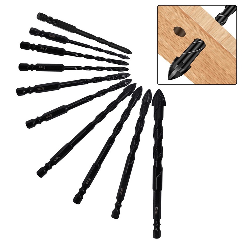 Concrete Glass Metal Drill Centerless Grinding Effortless Punching High