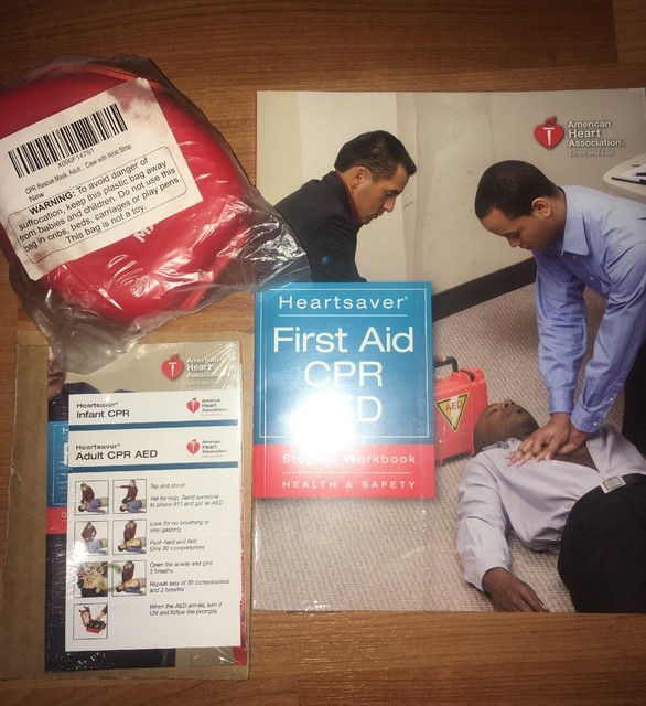 Heartsaver First Aid CPR AED Student Workbook by Louis Gonzales