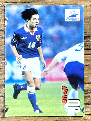 1998年ワールドカップ 日本代表選手カード Free Shipping! Panini 1998