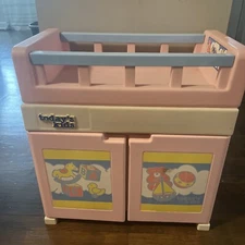 Today's Kids My Little Nursery Doll Changing Table Vintage