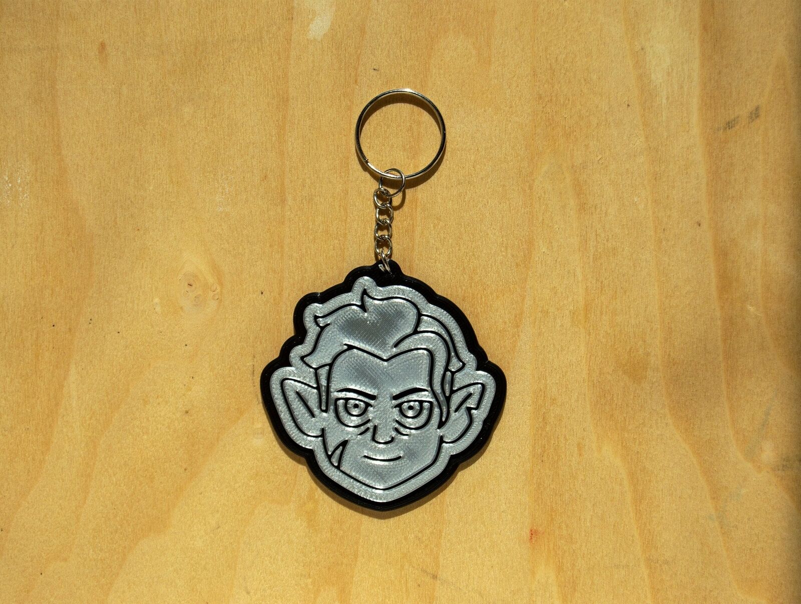 The Owl House Possessed Hunter Two Sided Acrylic Keychain 