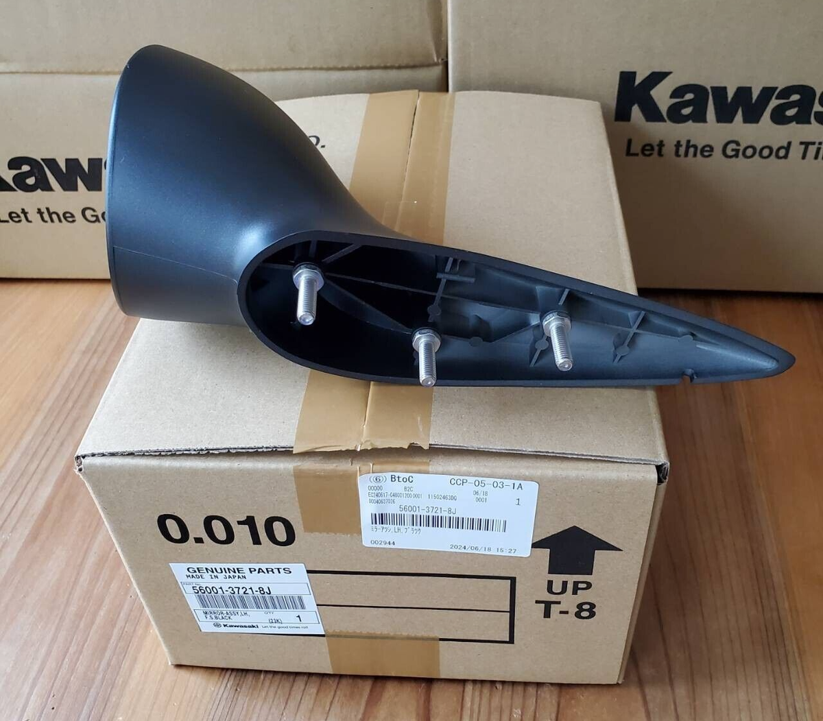 Kawasaki STX 12f 15 F OEM LH Mirror 56001-3721-8j for sale online