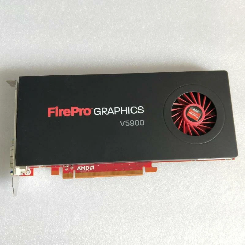  AMD ATI FirePro V5900 2GB GDDR5 PCI Express x16 2.1 Desktop Video Card - Image 3 of 4