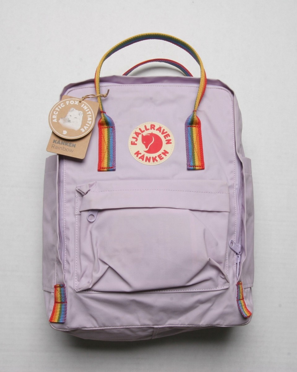 Fjallraven Kanken Backpack Light Pink FjallRaven Kanken Rainbow