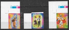 PERU CARNIVAL Yv# 1576/9 Imperf. MNH Complete Set VF