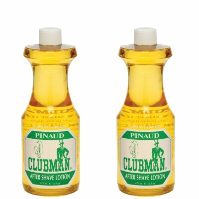 2 x CLUBMAN Pinaud After Shave Lotion 16 oz (PACK OF 2 )