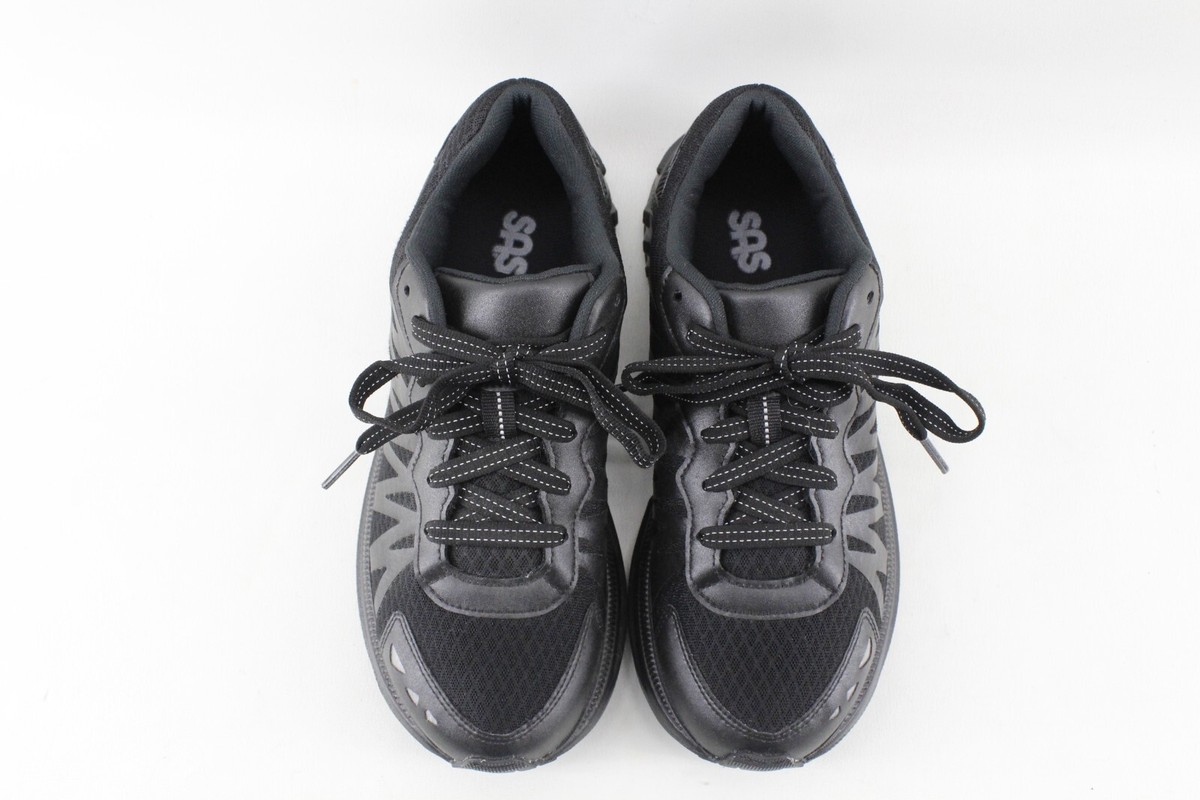 SAS Mission One-M Black Lace Up Sneakers Athletic Running  display picture 2