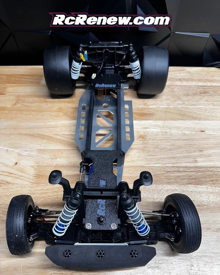 Stock wheelbase Traxxas Drag Slash Drag racing Outlaw chassis kit - Image 3 of 4