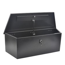 Steel Trailer Tongue Tool Box Flatbed Toolbox Truck Storage Bk 351211.8