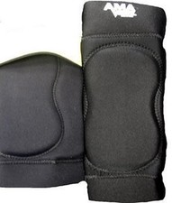 AMA Black Pro Knee Pads Large for pro wrestling football MMA judo sports