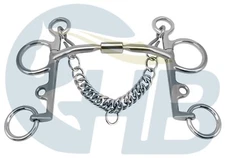 Pelham Bit with comfort barrel sizes 4.50" to 6.00"