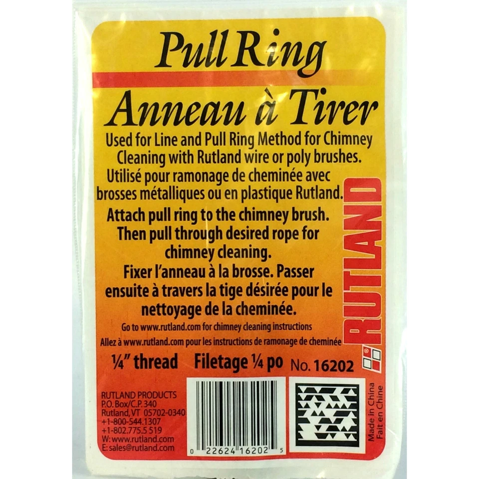 Anillo de tracción Chmny 1/4"" rosca, Anneau a Tirer de RUTLAND Parte Nº 16202, 022624162 Foto 2 de 4