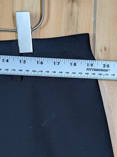 LOLE Black Skorts Mini Skirt Nylon Quick Dry UPF50+ Pockets Hiking Outdoors 14 - Picture 12 of 13
