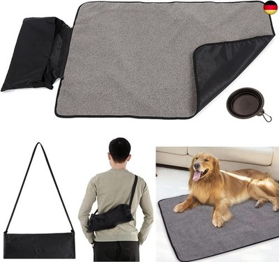 bangminda Faltbare wasserdichte Haustier Decke Camping Decke Hund Katze Mat