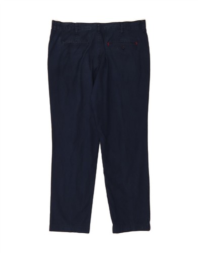 Pantalón chino recto LACOSTE para hombre W38 L30 azul marino algodón IH04 - Imagen 2 de 3