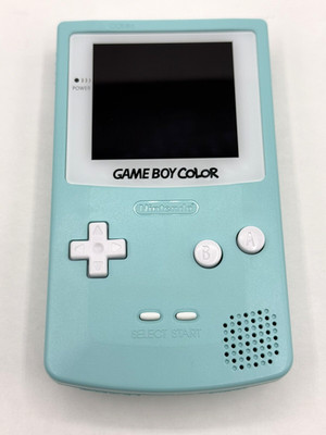 Nintendo GameBoy Custom light Blue W/ White Buttons IPS LCD SCREEN